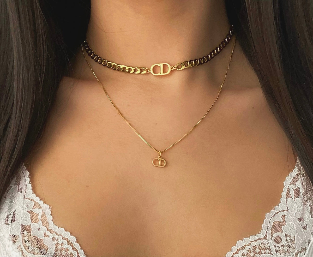 LV HEART NECKLACE – MEL THE COLLECTION