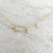 Load image into Gallery viewer, CUSTOM INITIAL NAME NECKLACE
