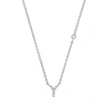 Load image into Gallery viewer, SILVER INITIAL NECKLACE
