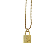 Load image into Gallery viewer, DIOR LOCK NECKLACE
