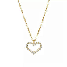 Load image into Gallery viewer, CZ HEART NECKLACE
