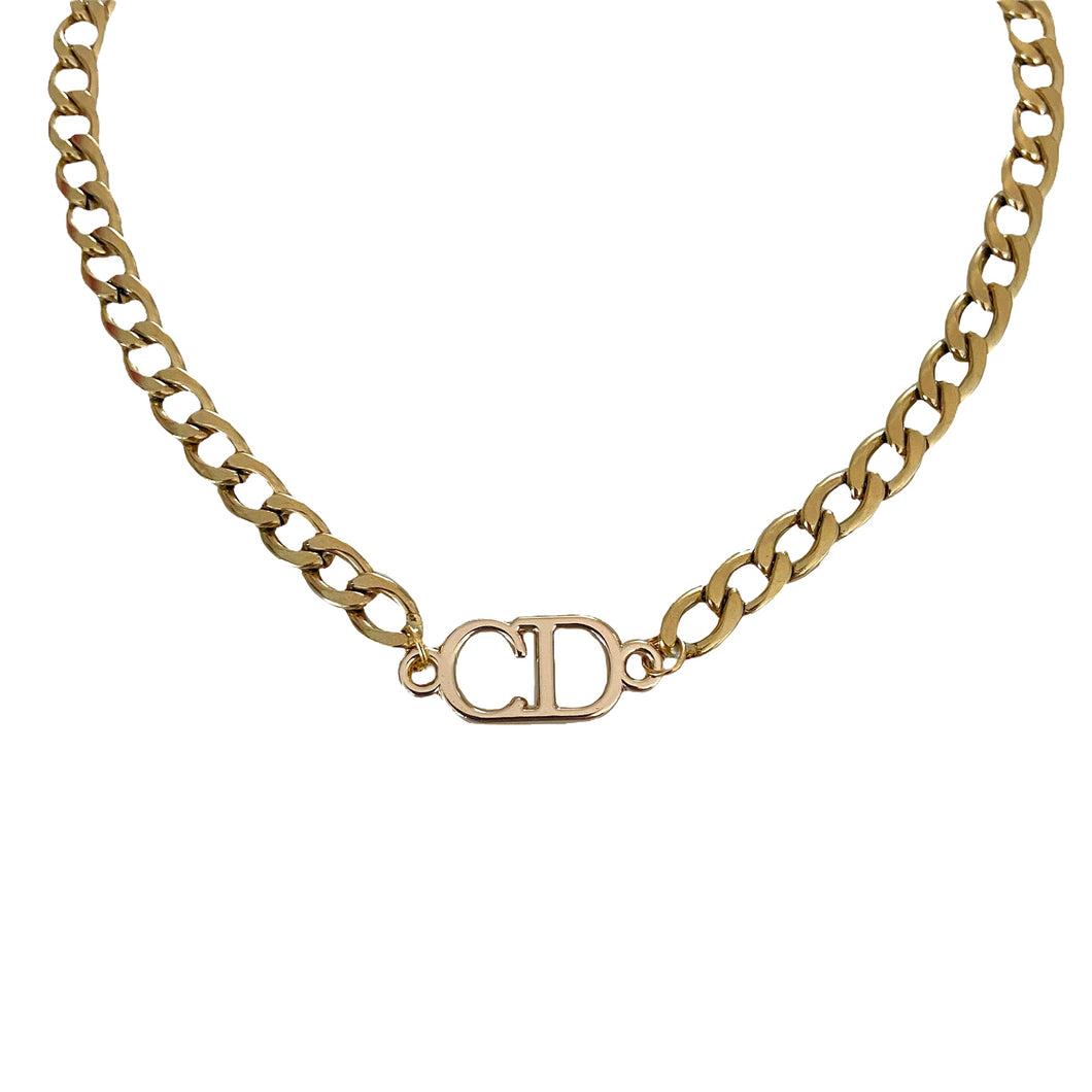 Christian Dior reworked choker necklace